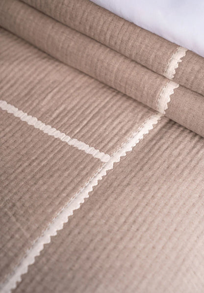 NIRAA Earthloom Linori BEDSPREAD SET