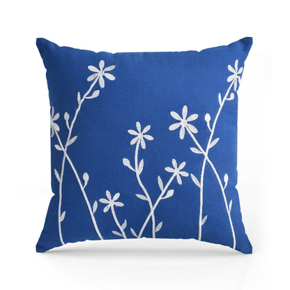 Decorative Embroidery Cushion Cover in 16×16 inches for Couch, Chair, Sofa, Bedroom, Living Room